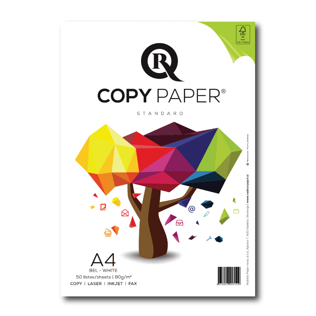 Papir A4 R Copy Standard®